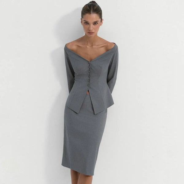 9to9 Reveal Top + 9to9 Skirt